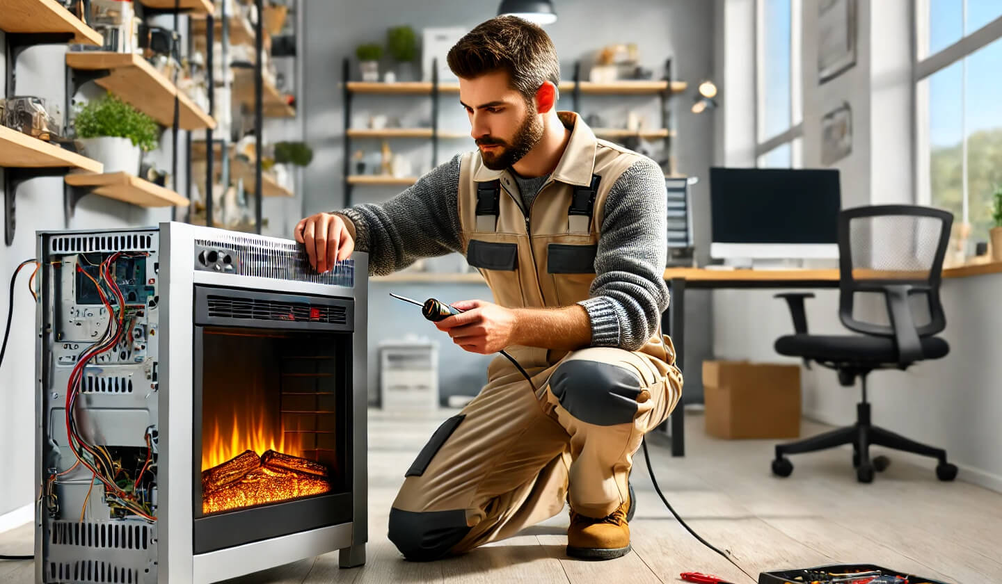 Ремонт электрокаминов